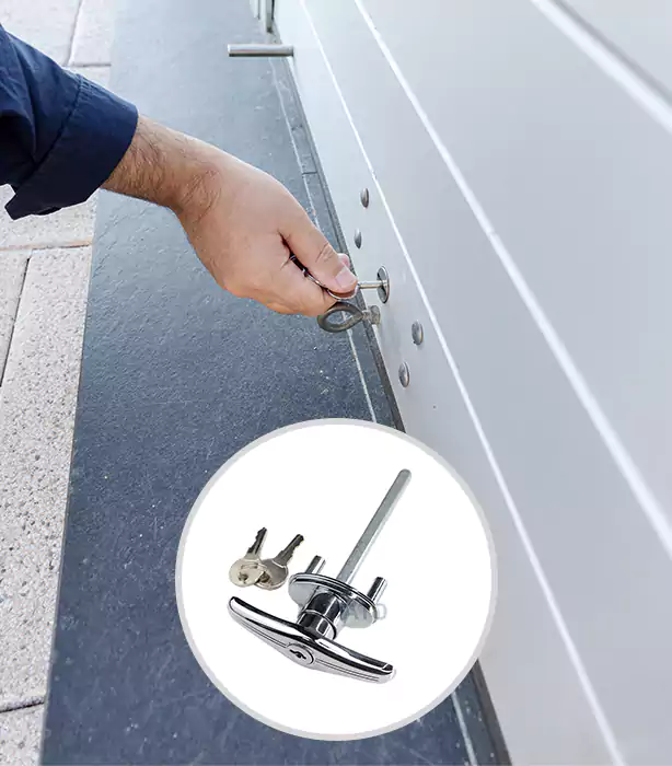 Garage Door Lock Replacement Weston