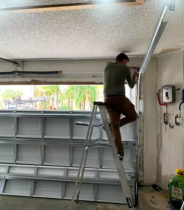 Garage Door Track Replacement Weston