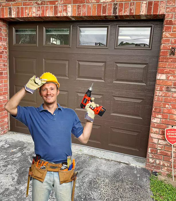 Single Garage Door Replacement Weston