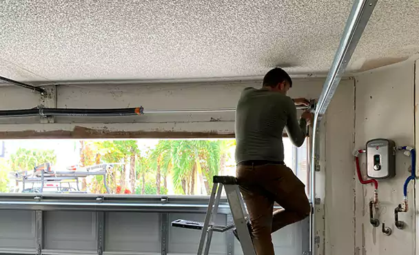 Garage Door Rail Replacement in Weston, FL