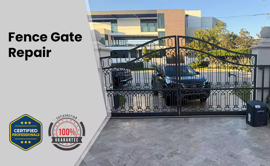 Fence Gate Repair in Weston, FL