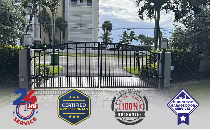 Electric Driveway Gate Repair in Weston, FL