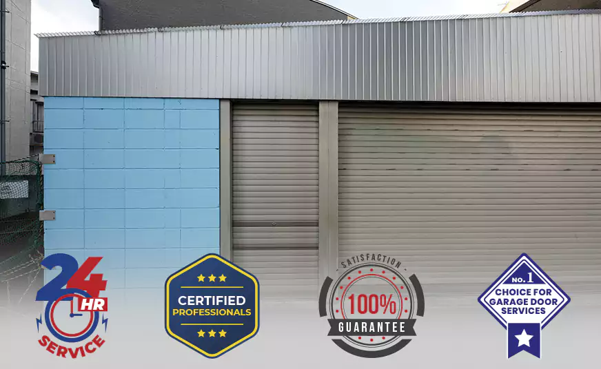 Commercial Metal Roll Up Garage Doors Installation in Weston, FL