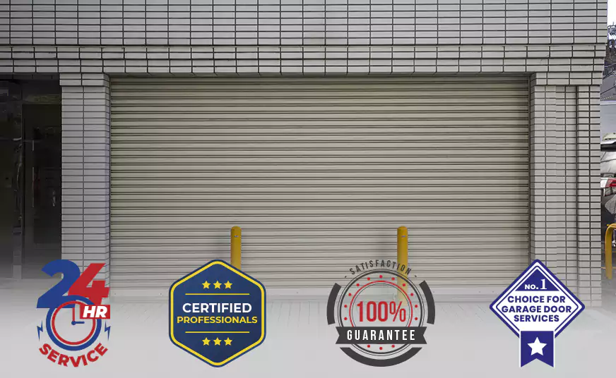 New Amarr Automatic Roll Up Garage Doors Installation in Weston, FL