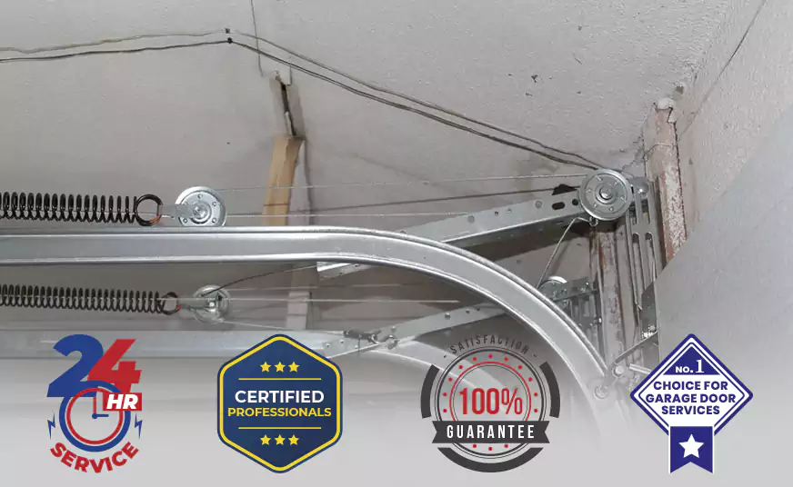 Overhead Garage Door Pulley Cable Replacement in Weston, FL