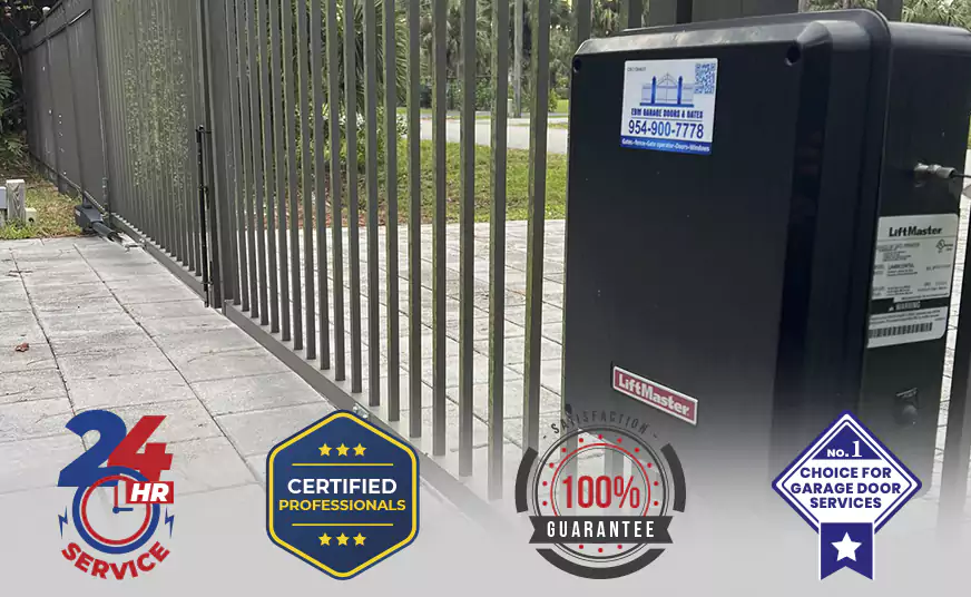 Swing Gate Opener Repair in Weston, FL