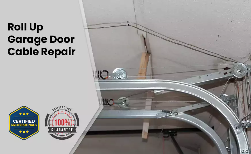 Roll Up Garage Door Cable Repair in Weston, FL
