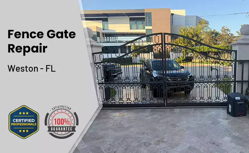 Fence Gate Repair Weston - FL 