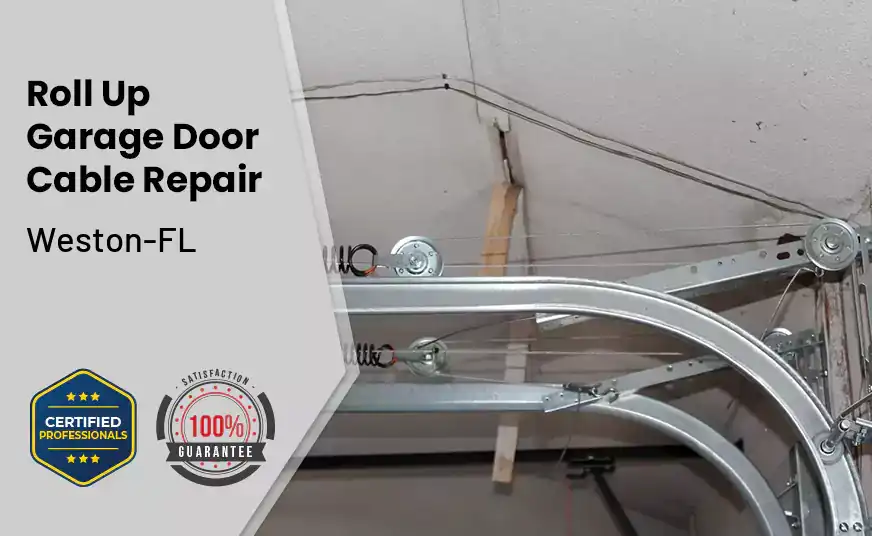 Roll Up Garage Door Cable Repair Weston-FL 