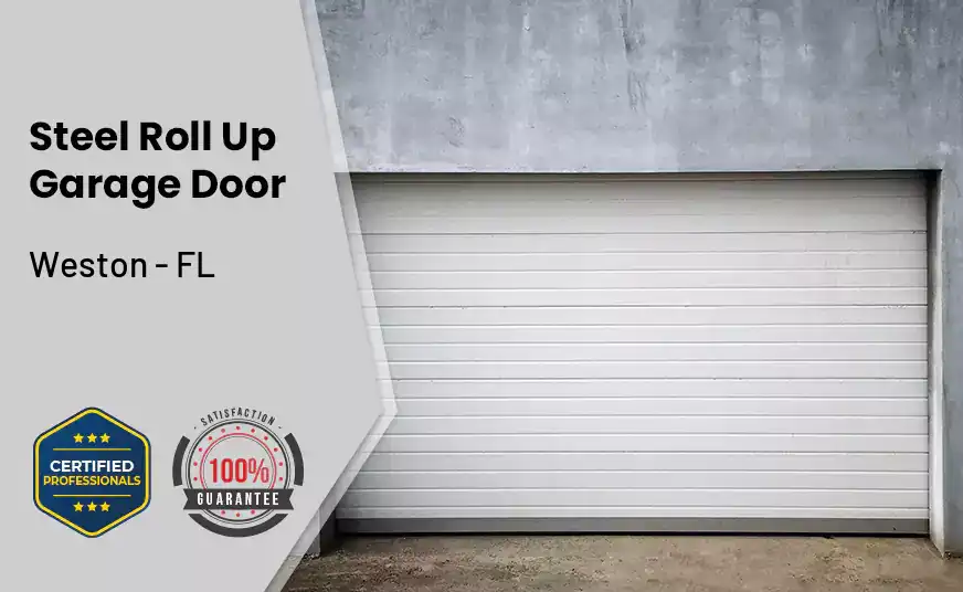 steel roll up garage door Weston - FL 